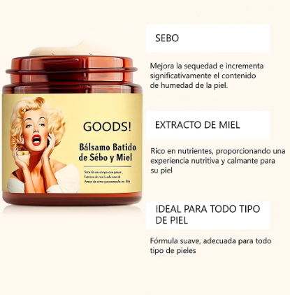 Crema Bálsamo de Sebo Lifting Instantáneo Antiarrugas
